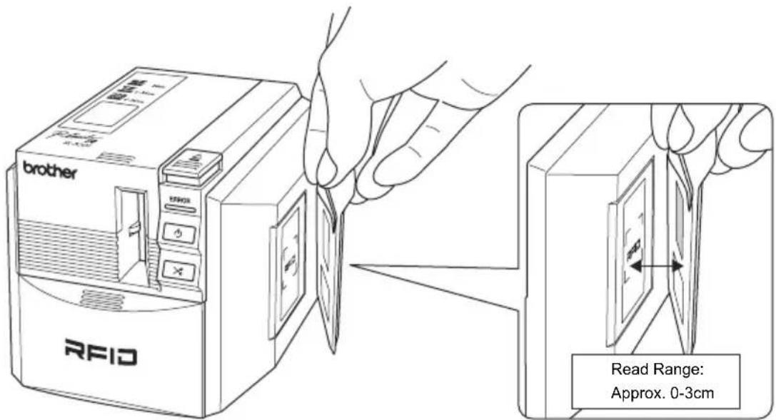 BROTHER PTouch RL700S - Reading and writing data on RFID labels - 2