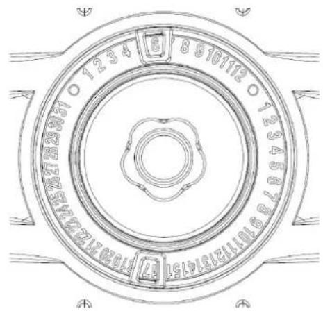CASO VacuBoxx EcoSet - Datum invoeren - 1