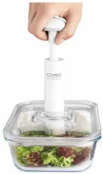 CASO VacuBoxx EcoSet - Envasado al vacio con bomba manual - 1