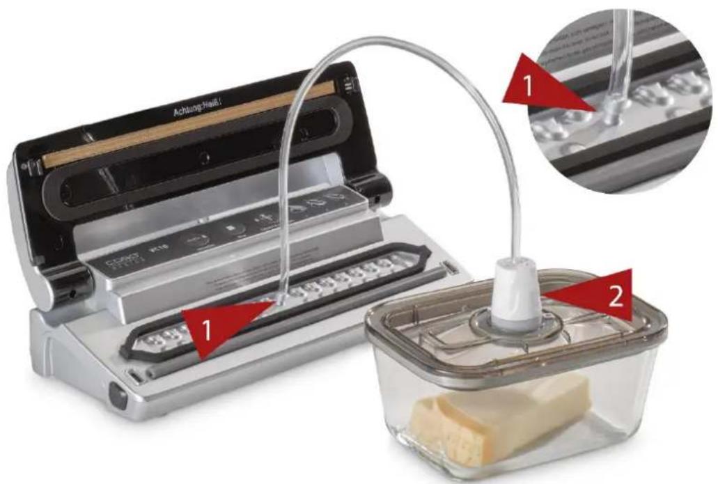 CASO VacuBoxx EcoSet - Envasado al vacio con equipos de envasado a presión - 1