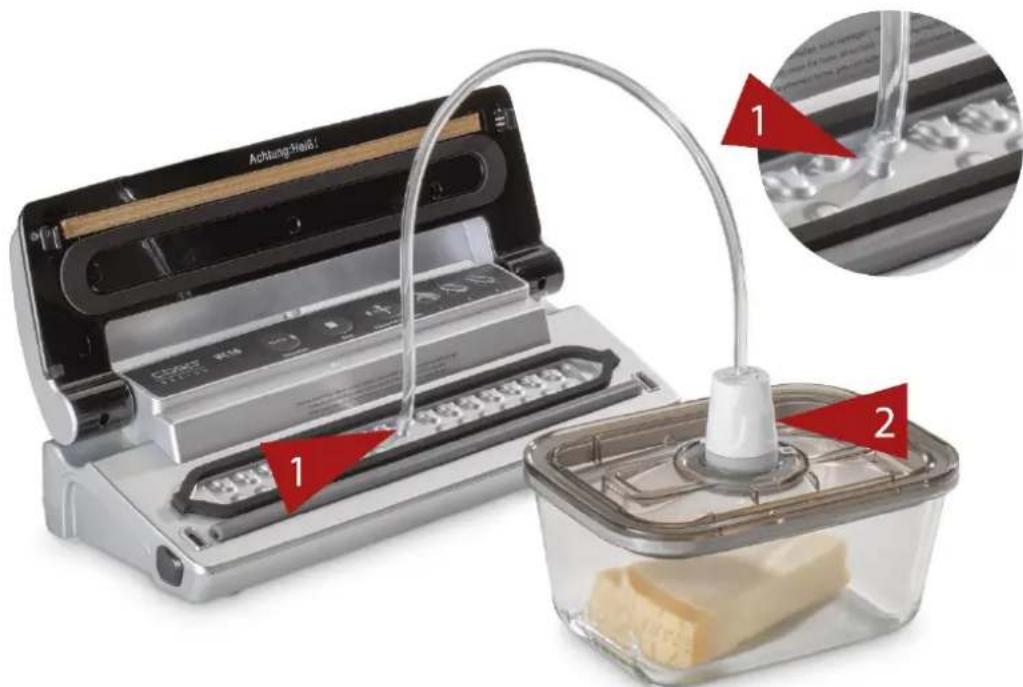 CASO VacuBoxx EcoSet - Bakyumna ynapokbka cncnoj30BaHne m cneuaNbhbx np6opob - 1