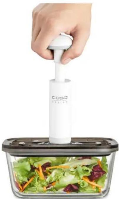 CASO VacuBoxx EcoSet - HINWEIS INDICAZIONE - 1