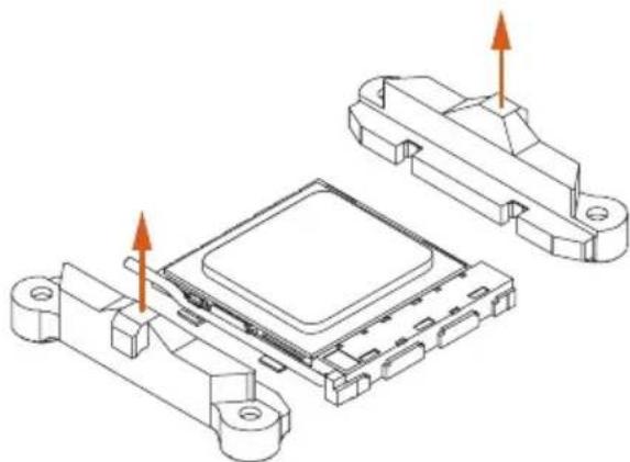 ASROCK B450 Pro4 - Installing the CPU Box cooler SR1 - 2