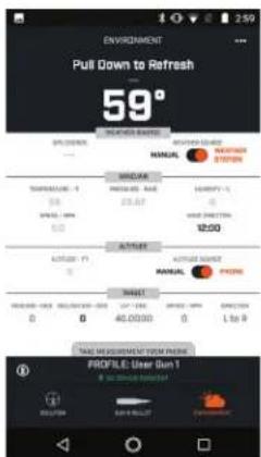 BUSHNELL Nitro 1800 - UTILISATION DE L'APPLICATION BUSHNELL BALLISTIC POUR TELLECHARGER VOS DONNNEES DE CHARGEMENT DE MUNITIONS (NITRO EN MODE AbU) - 9