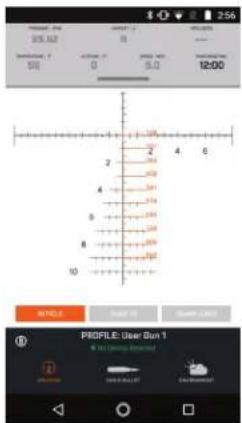 BUSHNELL Nitro 1800 - UTILISATION DE L'APPLICATION BUSHNELL BALLISTIC POUR TELLECHARGER VOS DONNNEES DE CHARGEMENT DE MUNITIONS (NITRO EN MODE AbU) - 15
