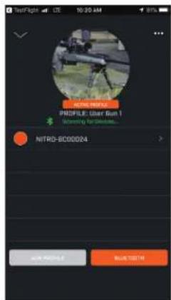 BUSHNELL Nitro 1800 - USO DE LA APLICACION BUSHNELL BALLISTIC PARA CARGAR SUS DATOS DE CARGA DE MUNICION (NITRO EN MODE ABU) - 17