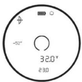 BUSHNELL Nitro 1800 - Esempio di modalità Arco - 1