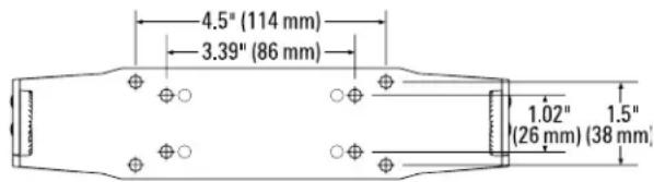 HUMMINBIRD Helix 12 Chirp SI GPS - | Install the Gimbal Bracket - 2
