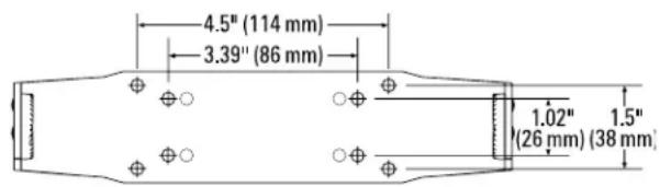 HUMMINBIRD Helix 12 Chirp SI GPS - | Installation du support à cardan - 2