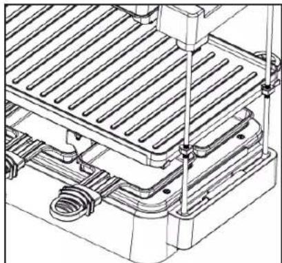 TREBS Gourmette Chef Grill 15110 - BENUTZEN DES DUNSTABZUGS - 1
