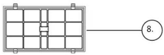 TREBS Gourmette Chef Grill 15110 - Components - 2