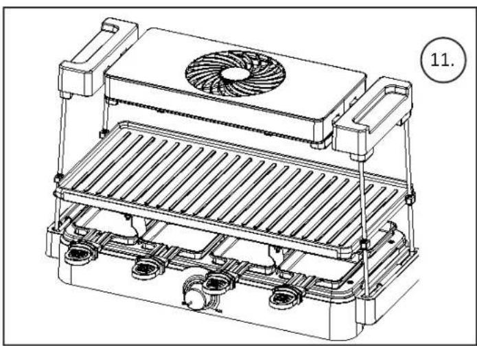 TREBS Gourmette Chef Grill 15110 - Components - 5