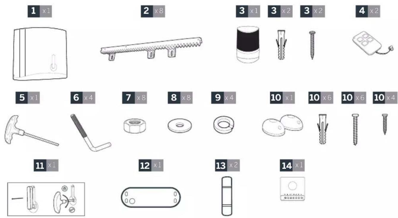 THOMSON 510063 - - CONTENU DU KIT - 1