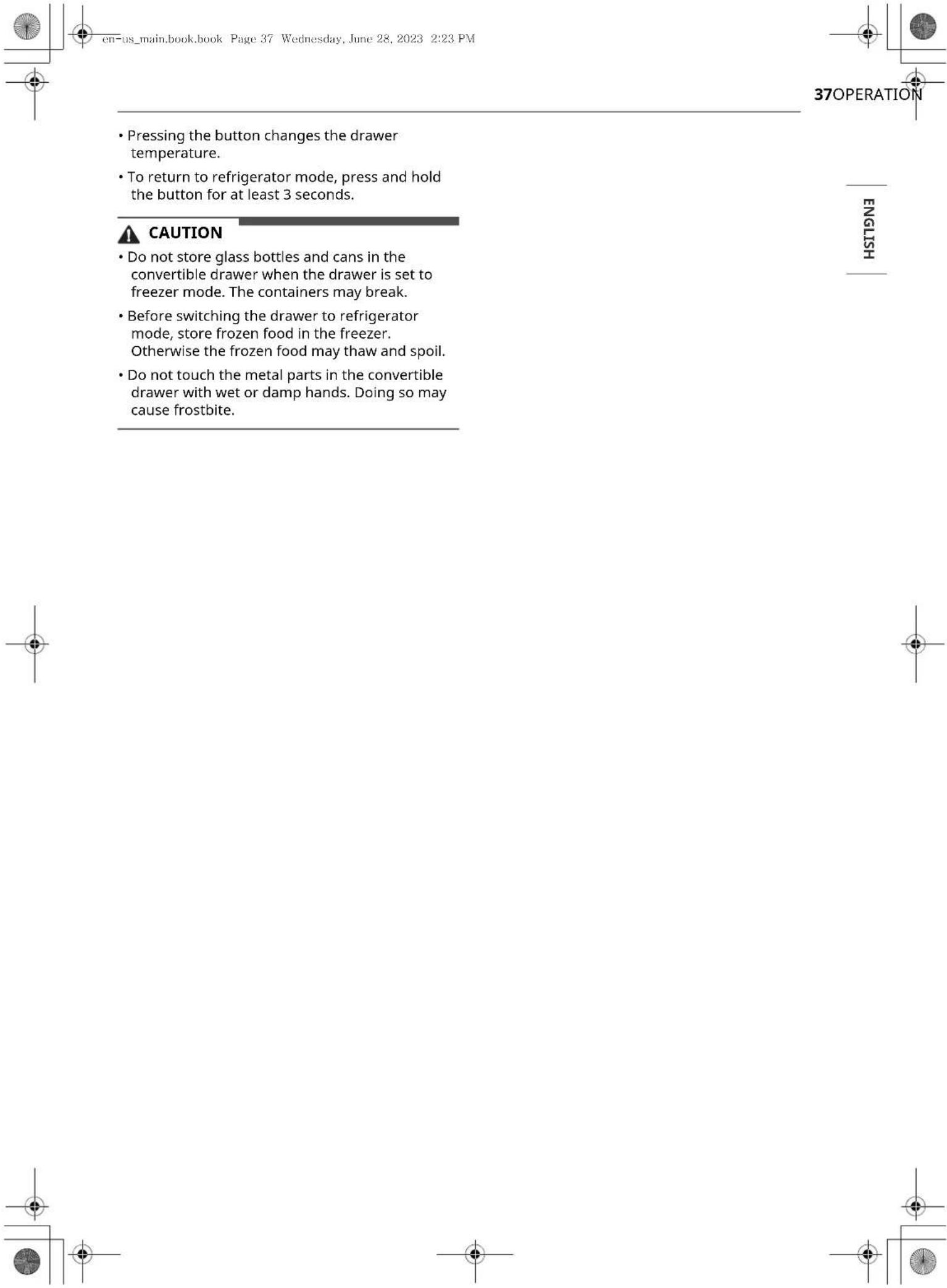 LG LRYXS3106D - Freezer Mode - 1