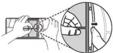 LG LRYXS3106D - Replacing the Fresh Air Filter - 2