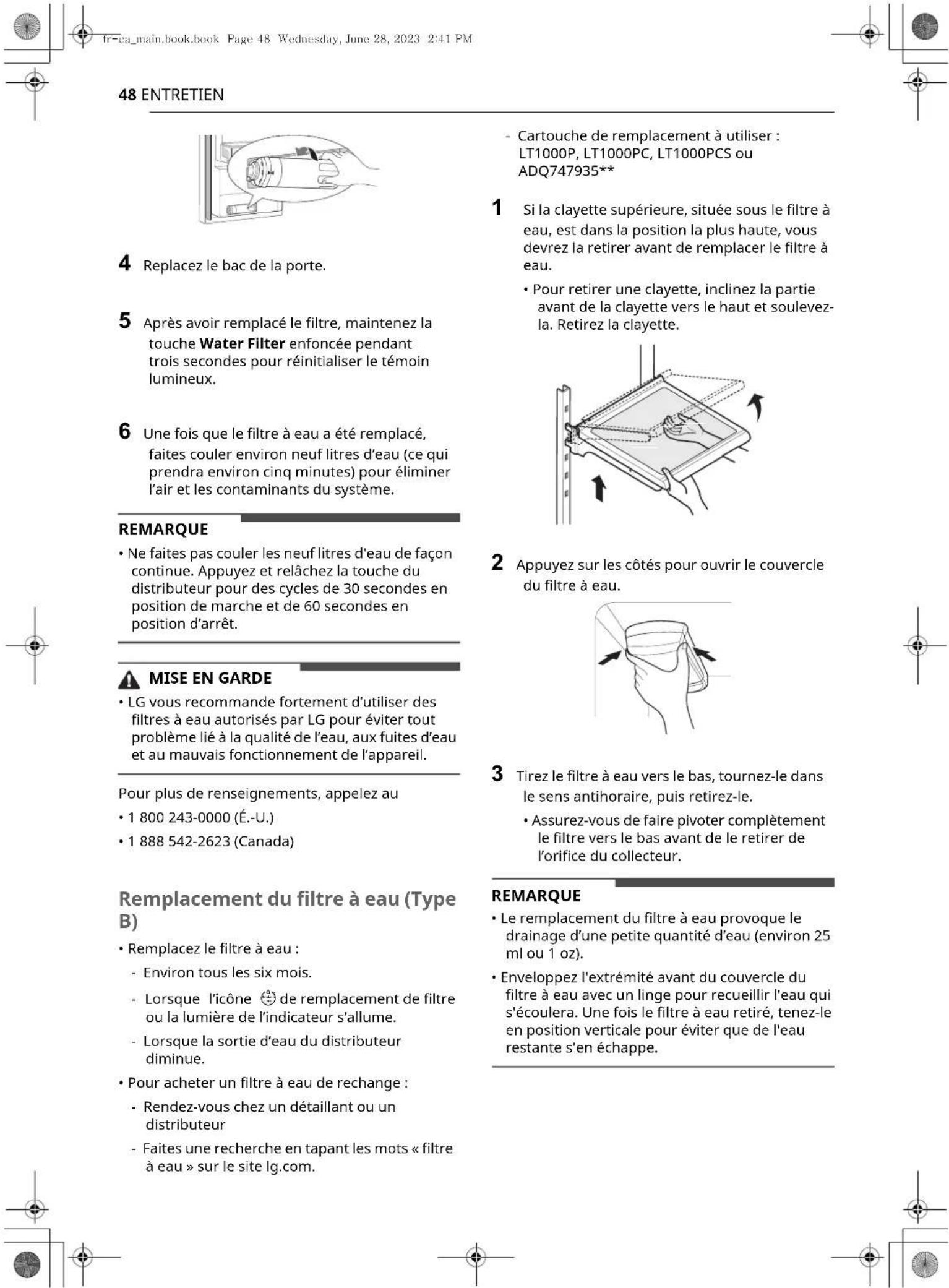 LG LRYXS3106D - REMARQUE - 2