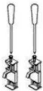 TAURUS Alpatec Paradiso Ceramic 1500W - FIXING TO THE WALL (FIG.3): - 2