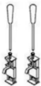 TAURUS Alpatec Paradiso Ceramic 1500W - FISSAGGIO A PARETE (FIG.3): - 2