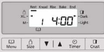 PANASONIC SDYR2500 - Insert the ingredients in the bread pan Set the program and start Remove the bread - 2