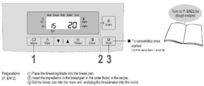 PANASONIC SDYR2500 - Making Pasta - 1