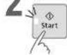 PANASONIC SDYR2500 - Start the machine - 1