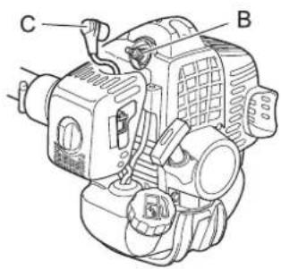 Shindaiwa C280TS - WARNING - 3