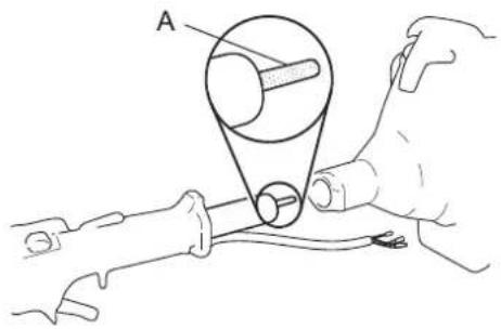 Shindaiwa C280TS - Lubricating drive shaft - 1