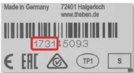 THEBEN RM 8 T KNX - Notes de version - 1