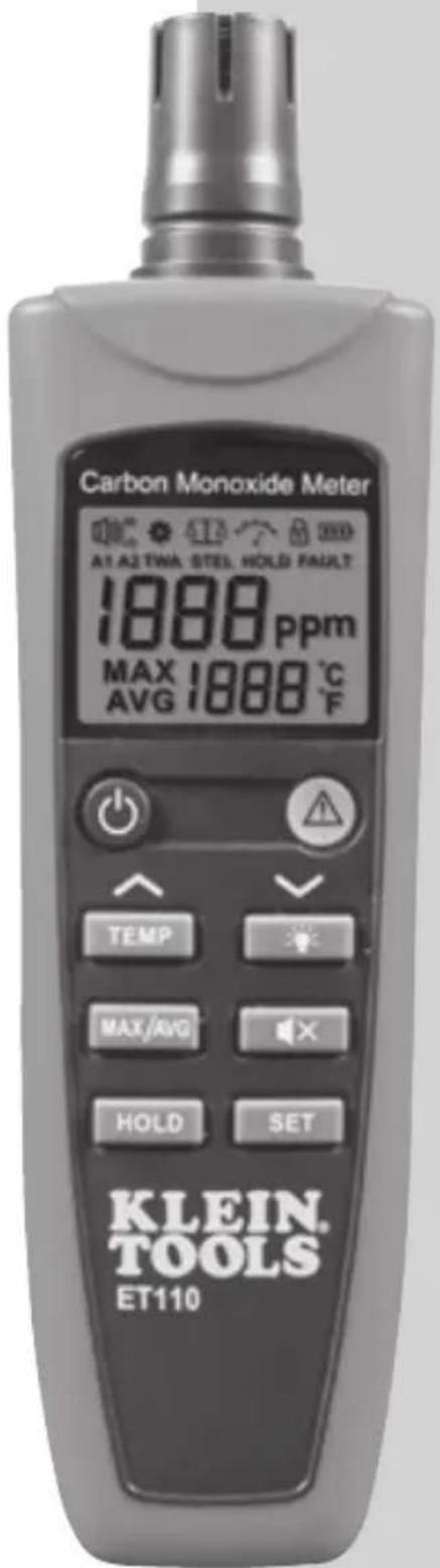 Klein Tools ET110 - Compteur de monoxyde de carbone - 1