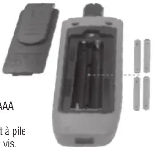 Klein Tools ET110 - REEMPLACEMENT DES PILES - 1