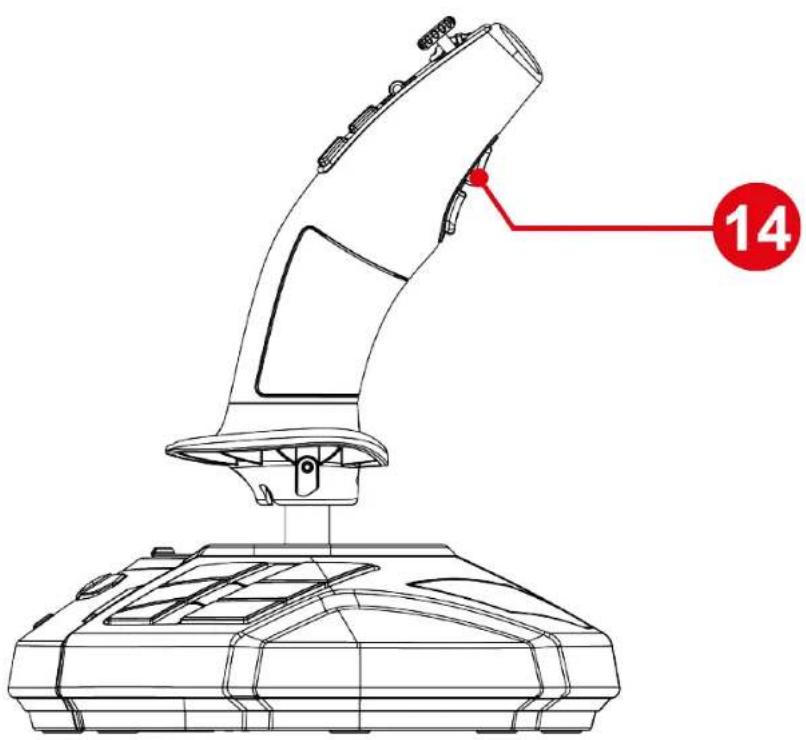 THRUSTMASTER SimTask FarmStick - Körläge <> Arbetsläge - 1