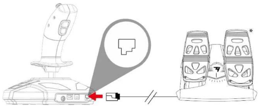 THRUSTMASTER SimTask FarmStick - Telepités PlayStation®5* konzolra vagy PC-re* TFRP oldalkormányal** - 2