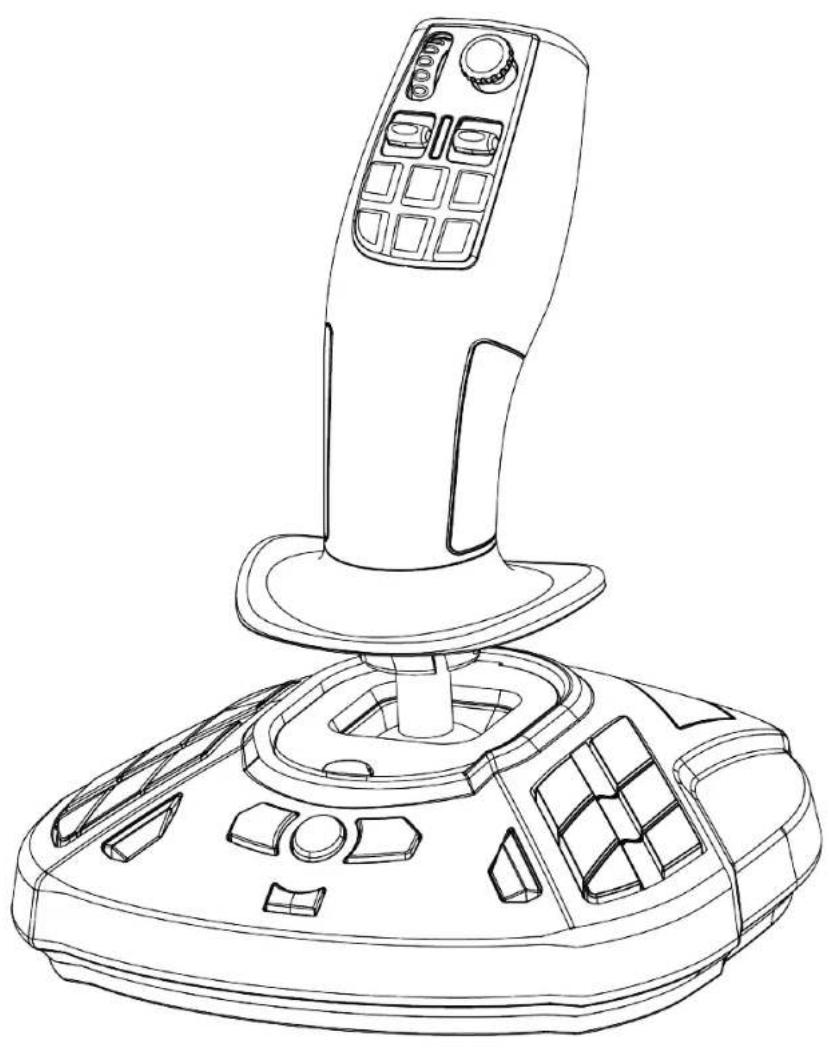THRUSTMASTER SimTask FarmStick - Mon joystick est trop ou pas assez sensible. - 1