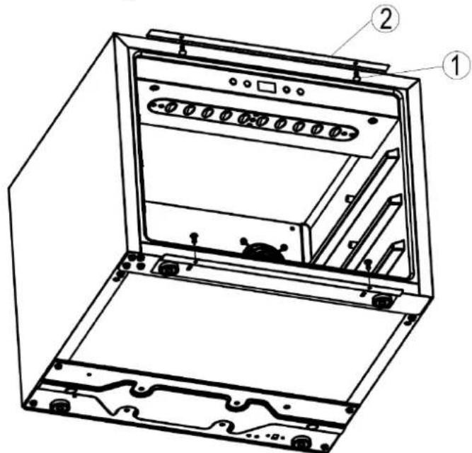 NODOR NorCare V36 BK - Montage der Halterung - 1