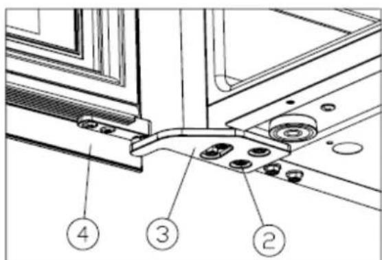 NODOR NorCare V36 BK - Reversing the door - 5