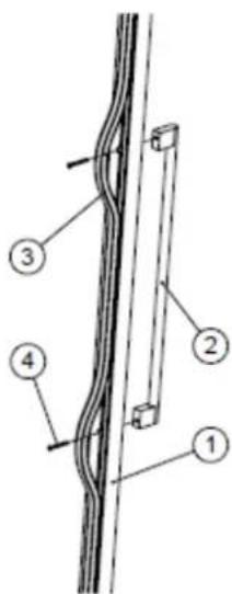 NODOR NorCare V36 BK - Installing the handle and reversing the door of wine cooler - 1