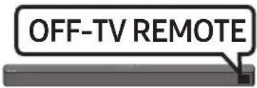 SAMSUNG HWB53C - Adjusting the Soundbar volume with a TV remote control - 3