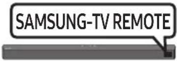 SAMSUNG HWB53C - Adjusting the Soundbar volume with a TV remote control - 6