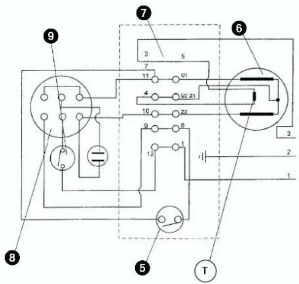 Global SHZ 1000 - Kapcsolási terv - 1