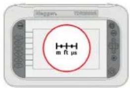 Megger TDR2050 - Curseurs et mesures - 7