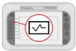 Megger TDR2050 - Choix d'un mode - 1