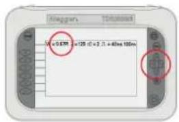 Megger TDR2050 - Régler les options de configuration - 1