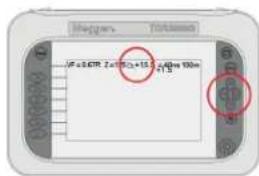 Megger TDR2050 - Gain en fonction de la distance - 2