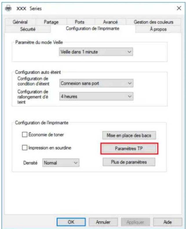 PANTUM CP2100DW - Définir les paramètres de l'impression par transfert - 1