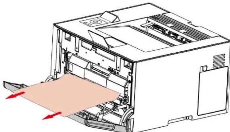 PANTUM CP2100DW - Bourrage papier dans le bac manuel - 2