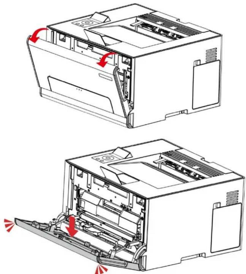 PANTUM CP2100DW - Remplacement de la cartouche de toner - 1