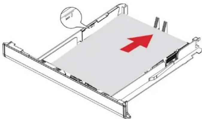 PANTUM CP2100DW - Chargement dans le bac d'alimentation standard - 4