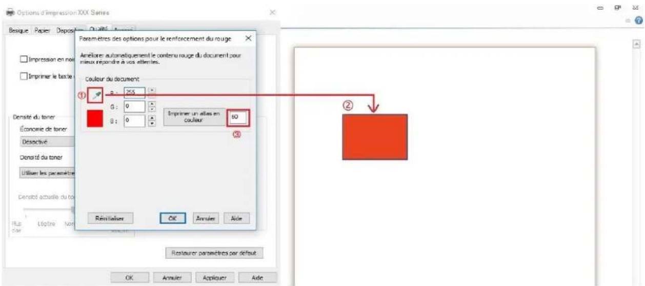 PANTUM CP2100DW - Impression avec renforcement du rouge - 3