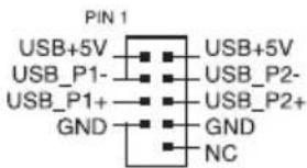 ASUS PRIME B760MR D4 - Connecteurs USB 2.0 - 1