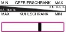 CANDY D11GCE7175T - So passen Sie die Temperatur des Tiefkühlschranks an - 5